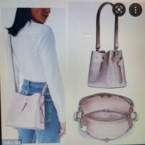Kate spade studded bucket purse